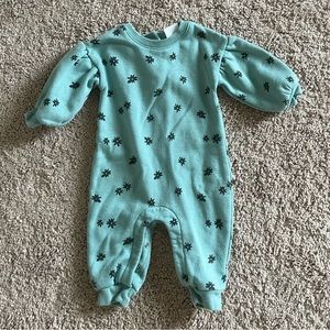 Cute Baby Gap Girl Sweatshirt Romper
